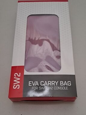 EVA Carry Bag for Switch2 Console - Pink/Purple
